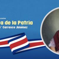 Declaratoria como Benemérita de la Patria: Francisca “Pancha” Carrasco Jiménez