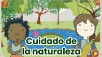 Niños de cuidados naturaleza