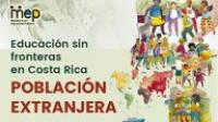 Educación sin fronteras en Costa Rica - Población extranjera