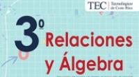 Relaciones y Álgebra (Tercer año primaria)