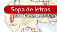 Sopa de letras Guanacastequidad