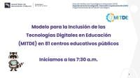 MITDE 81 centros educativos