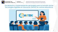 Webinario Socialización MITDE