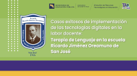 Escuela Ricardo Jiménez - Terapia de Lenguaje