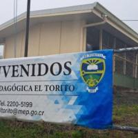 pancarta del colegio