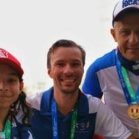 Daniel y sus entrenadores