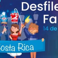 Imagen de estudiantes con faroles.