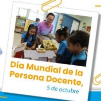 5 de octubre Día Mundial de las Personas Docentes