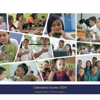Portada del Calendario Escolar 2024