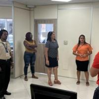 Funcionarios de la Dirección Regional de Limón realizan pausas activas