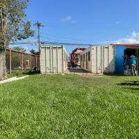 los contenedores sirven de oficinas