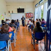 Charla en materia penal juvenil 
