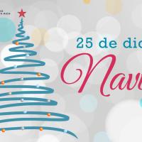 25 de diciembre, Navidad Un tiempo para celebrar, reflexionar y compartir con nuestros seres queridos.  ¡Felices fiestas!