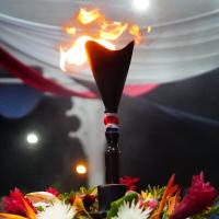 Liberianos reciben la Antorcha