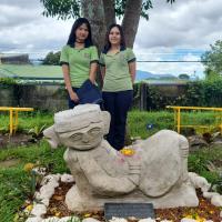 Estudiantes y profesores del Liceo de Curridabat reprodujeron piezas de arte precolombino 