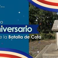21 de febrero, 105° Aniversario de la Batalla de Coto