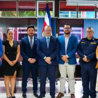Mideplan articula convenio entre los ministerios de Educación y Seguridad Pública para mejorar condiciones de la Delegación de la Fuerza Pública en Tucurrique