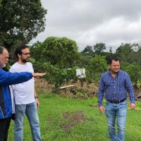 Visita de funcionarios del MEP a San Carlos 