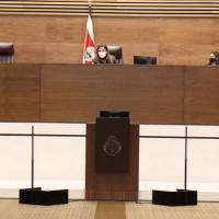 Estudiantes se expresan ante diputados