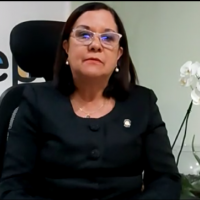 Ministra de Educación, Guiselle Cruz Maduro.