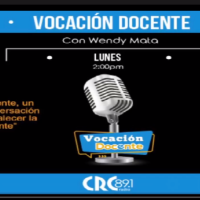 imagen muestra micrófono para radio y anuncia la frecuencia para escuchar 