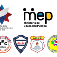 Fotografía muestra los logos de las instituciones y sindicatos que firman
