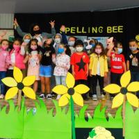 Niños participan en Festival de inglés
