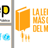 Imagen muestra logos de UNICEF y MEP y dice La Lección más grande del Mundo