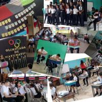 estudiantes participando en distintas etapas