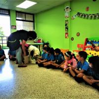 Clase con perros para trabajar emociones 