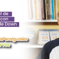 Un niño sonriendo para el día de Síndrome de Down