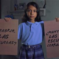 Imagen ilustrativa de la campaña #LasEscuelasPrimero