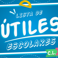 Publicación de lista de útiles como parte de los preparativos del curso lectivo 