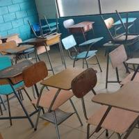 pupitres viejos fueron remozados