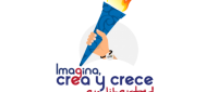 logo Imagina, crea y crece, en libertad