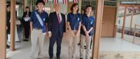 Estudiantes comparten con Embajador de Japón en Costa Rica