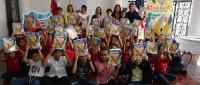lanzamiento de la cuarta edición del concurso de cuentos infantiles “Cuentos de mi escuela”.