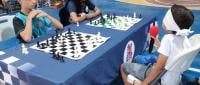 116 niñas y niños viajaron a Lepanto para jugar ajedrez