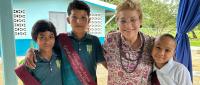 Presidente celebra con la comunidad de San Antonio de Yolillal el nuevo rostro de la escuela
