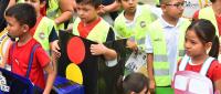 Comunidad educativa concientiza sobre espacios más seguros, saludables e inclusivos para caminar y pedalear