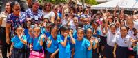 Niños de la Escuela Limoncito