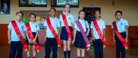 Nuevos líderes estudiantiles asumen sus cargos en acto democrático