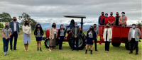 Entrega oficial de equipo de agricultura de precisión