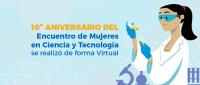 Imagen muestra mujer joven y científica 