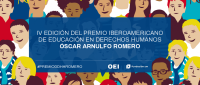 Imagen de presentación del Premio de Educación en Derechos Humanos