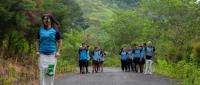 Estudiantes conviven para fortalecer su amistad 