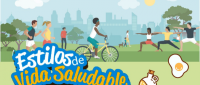 afiche digital de Estilos de Vida Saludable