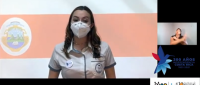 Estudiante representa a juventud de Costa Rica en la Semana Cívica