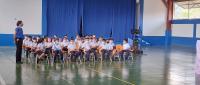 Niñas y niños de la Escuela Central de Río Claro