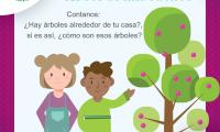 Reto #103 ¿Hay árboles alrededor d tu casa?, si es así, ¿Cómo son esos árboles?